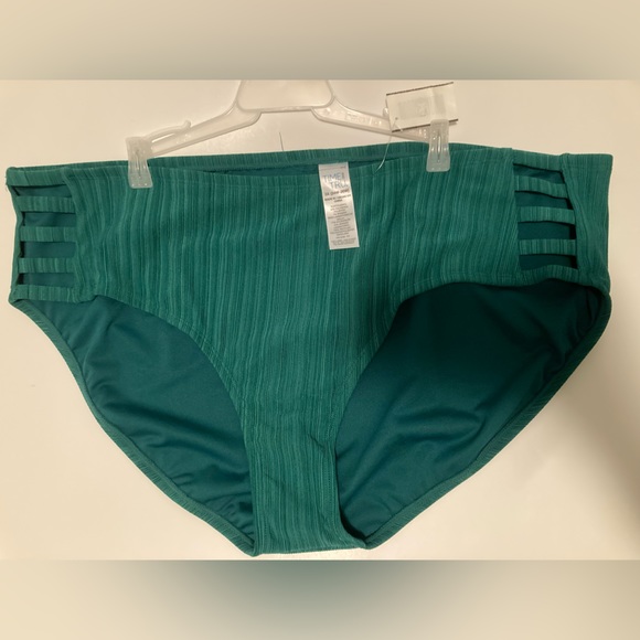 Time and Tru Ribbed Hipster Bikini Bottom3X (24W-26W) - Picture 8 of 9